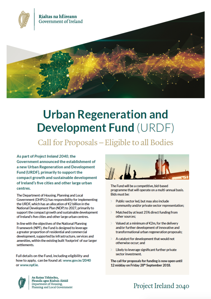 URDF Call For Proposals Advertisement